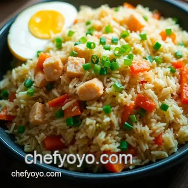 Easy Recipes for Salmon Leftovers: Delightful Salmon Fried Rice Recipe Card