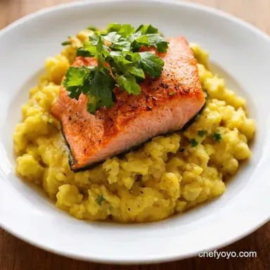 Leftover Salmon Recipes Reinvented Kedgeree for a Tasty Twist Recipe Card