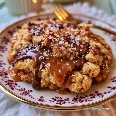 Salted Caramel Cookies: Browned Butter Recipe Card