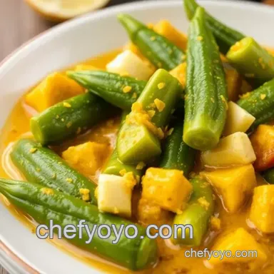 How to Savor Delightful Okra in Coconut Curry: 5 Easy Tips! Recipe Card