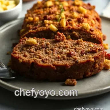 My Savory Meatloaf with Stuffing: A Family Favorite Recipe Recipe Card
