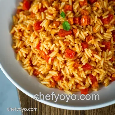 Easy Spanish Rice Recipe: My Savory Arroz Rojo for Family Dinners Recipe Card