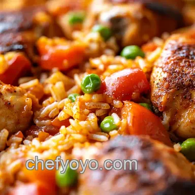 Sazon-Spiced Chicken & Rice: Caribbean Comfort! Recipe Card