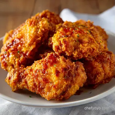 Crispy Seasoned Chicken Thighs Recipe Card