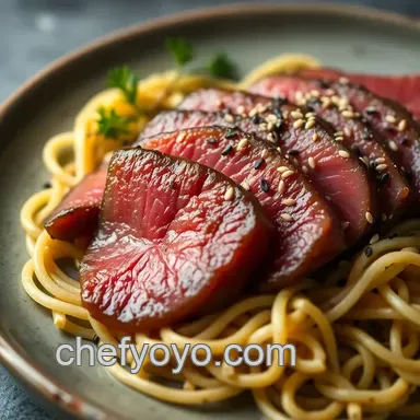 Sesame Ahi Tuna Recipe: My Go-To Seared Steak! Recipe Card