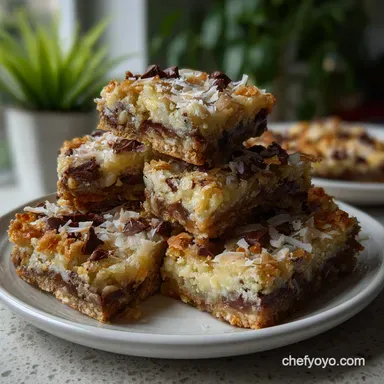 Seven Layer Bars: Decadent Pantry Treat Recipe Card