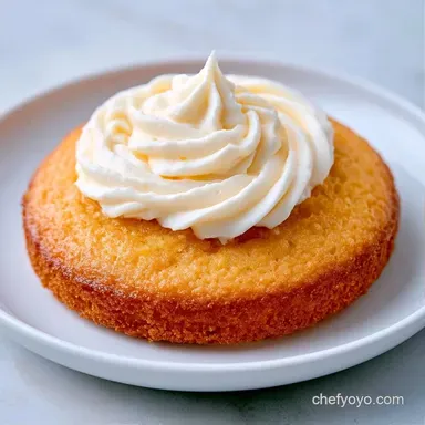 Shortcut Dot Cake Recipe for 8 Servings Recipe Card
