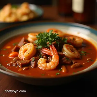 Authentic Shrimp and Sausage Gumbo Recipe The Foolproof Roux Recipe Card