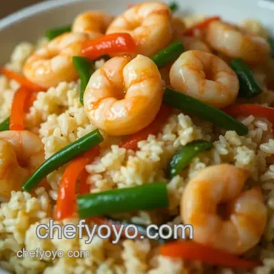 Easy & Juicy Shrimp Stir Fry with Rice: A Family Favorite Recipe Recipe Card