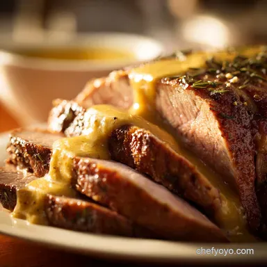 Silky Smooth Homemade Dijon Mustard for the Perfect Sunday Roast Recipe Card