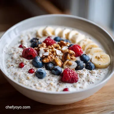 Overnight Oats Recipe: Creamy Breakfast in 5 Minutes Recipe Card