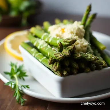 Easy Baked Asparagus Recipe: Lemon & Parmesan Perfection! Recipe Card