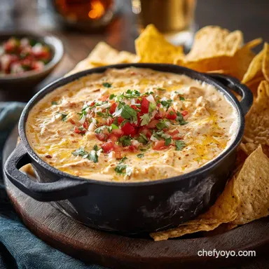 Skinny Queso Dip: Creamy, Guilt-Free Cheese Dip Ready in 25 Mins Recipe Card