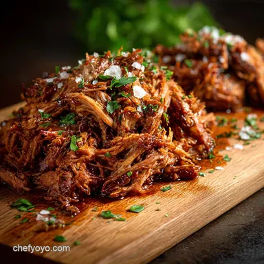 Slow Cooker Pulled Pork: Effortless Smoky Perfection Recipe Recipe Card