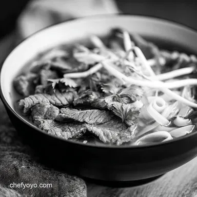 Beef Pho Recipe Slurp Your Way to Vietnamese Bliss Recipe Card