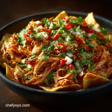 Nachos Mundialistas Ultimate Shredded Chicken Game Day Feast