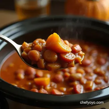 Easy Crockpot Pumpkin Chili Recipe with Smoky Depth Recipe Card