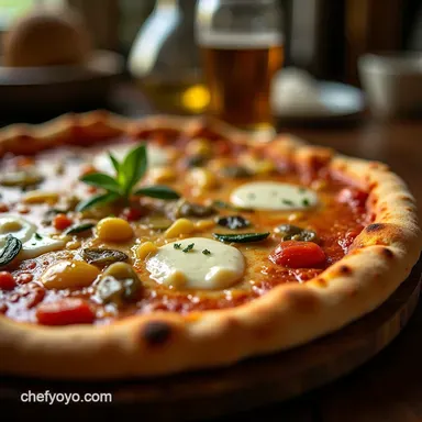 The Phantom Feast Smoky White Ghost Pizza Recipe Recipe Card