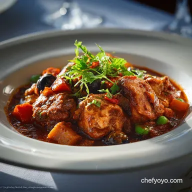 Paprika Chicken Stew: Deeply Savoury Winter Warmer Recipe Card