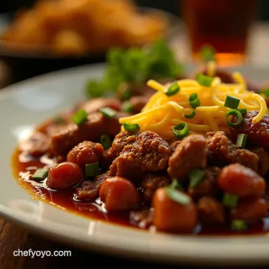 Hearty Smoky SynFree Chilli Con Carne Recipe Recipe Card