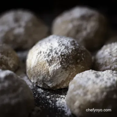 Snowdrift Wedding Cookies Recipe MeltinYourMouth Recipe Card