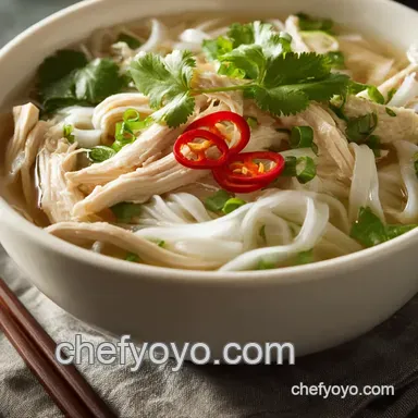 Easy Chicken Pho Recipe: A Taste of Authentic Vietnam Recipe Card