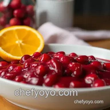 My Sparkling Cranberry Sauce Recipe: Zesty & Bright! Recipe Card