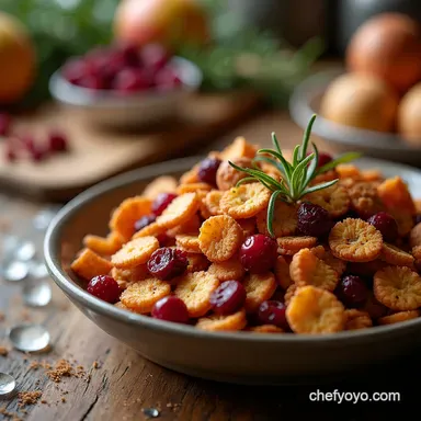 The Great British Christmas Crunch Snack Mix Recipe Recipe Card