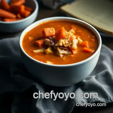 Spicy Buffalo Wing Soup Recipe: A Cozy Twist on a Game Day Classic Recipe Card