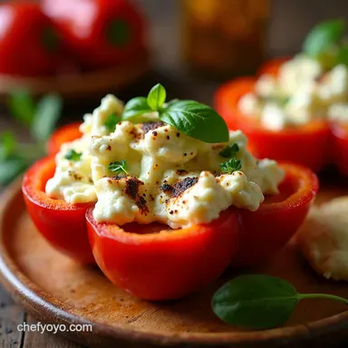 Cold Dips for Party Spicy Feta Roasted Red Pepper Recipe Card