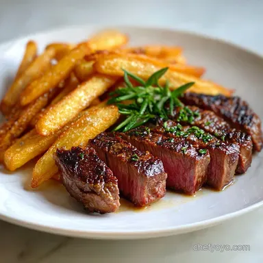 Steak Frites: Pan-Seared in 30 Minutes Recipe Card