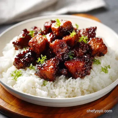 Sticky Chicken Rice Bowls in 30 Minutes