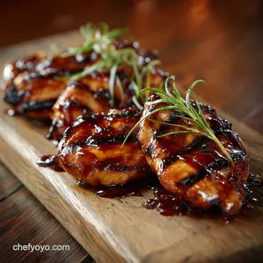 Grilled Bourbon Chicken: The Best Sticky, Smoky Glaze Recipe Recipe Card