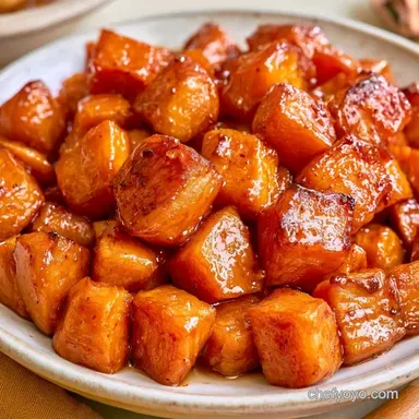 Maple Sweet Potatoes in 50 Minutes Recipe Card
