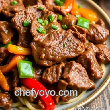 How to Create Delicious Stir-Fry Beef with Bold Pepper Flavor Recipe Card