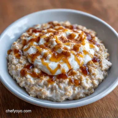 Stovetop Greek Yogurt Oatmeal: Creamy Recipe Card