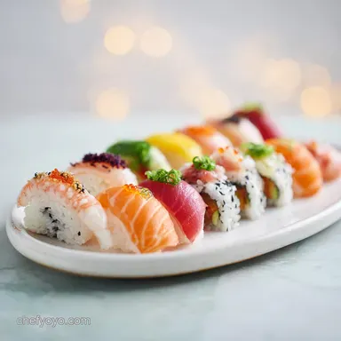Fancy Sushi Platter for 4 Servings