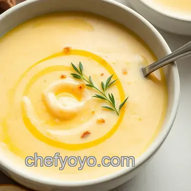 Sunshine in a Bowl: Creamy Greek Avgolemono Soup Recipe Card
