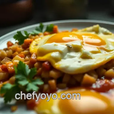 Sunshine on a Plate: My Family's Huevos Rancheros Recipe Recipe Card