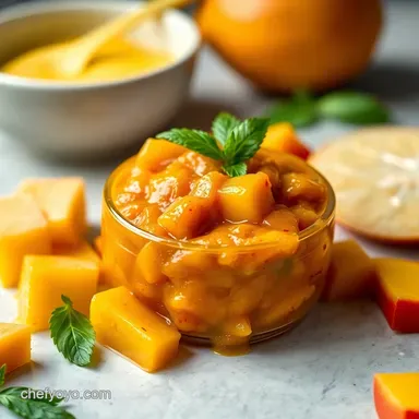 Sweet & Spicy Mango Chutney: Easy Taste of the Tropics! Recipe Card