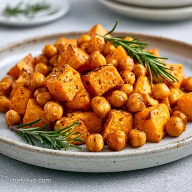 Sweet Potato Harvest Bowl for 4 Servings Recipe Card