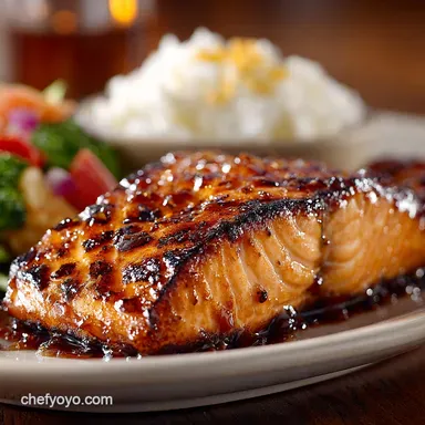 Texas Roadhouse Salmon Sweet Smoky Glaze Grilled or Oven