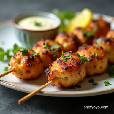 The Ultimate Syn Free Chicken Kebab with Whipped Feta Dip