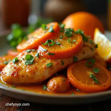 SynFree Fanta Chicken Sticky Orange Fakeaway Recipe Recipe Card