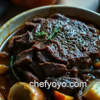 Tender Italian Pot Roast Recipe: My Family's Hearty Feast Recipe Card