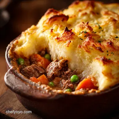 How to Make The Best Recipe for Shepherds Creamy Mash Red Wine Gravy Recipe Card