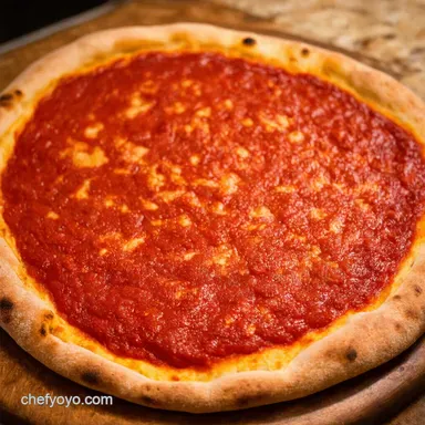 Neapolitan Tomato Sauce Pizza My Authentic Marinara Recipe Card