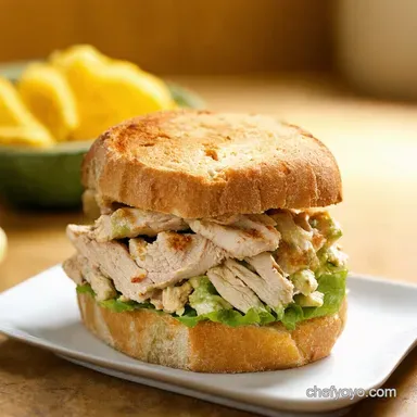 The Best Chicken Salad Sandwich A Classic for Every Picnic Recipe Card