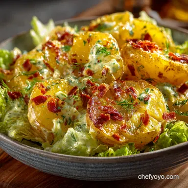 My Nanas Creamy Classic Southern Potato Salad Recipe Cookout Essential Recipe Card