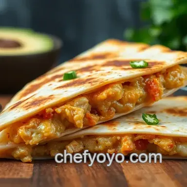 Ultimate Chicken Quesadilla: Fiesta in Every Bite! Recipe Card